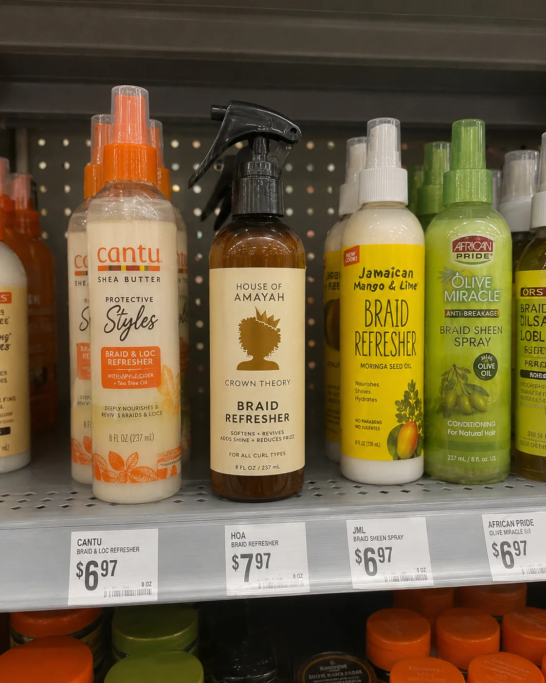 Crown Theory Braid Refresher on a retail shelf